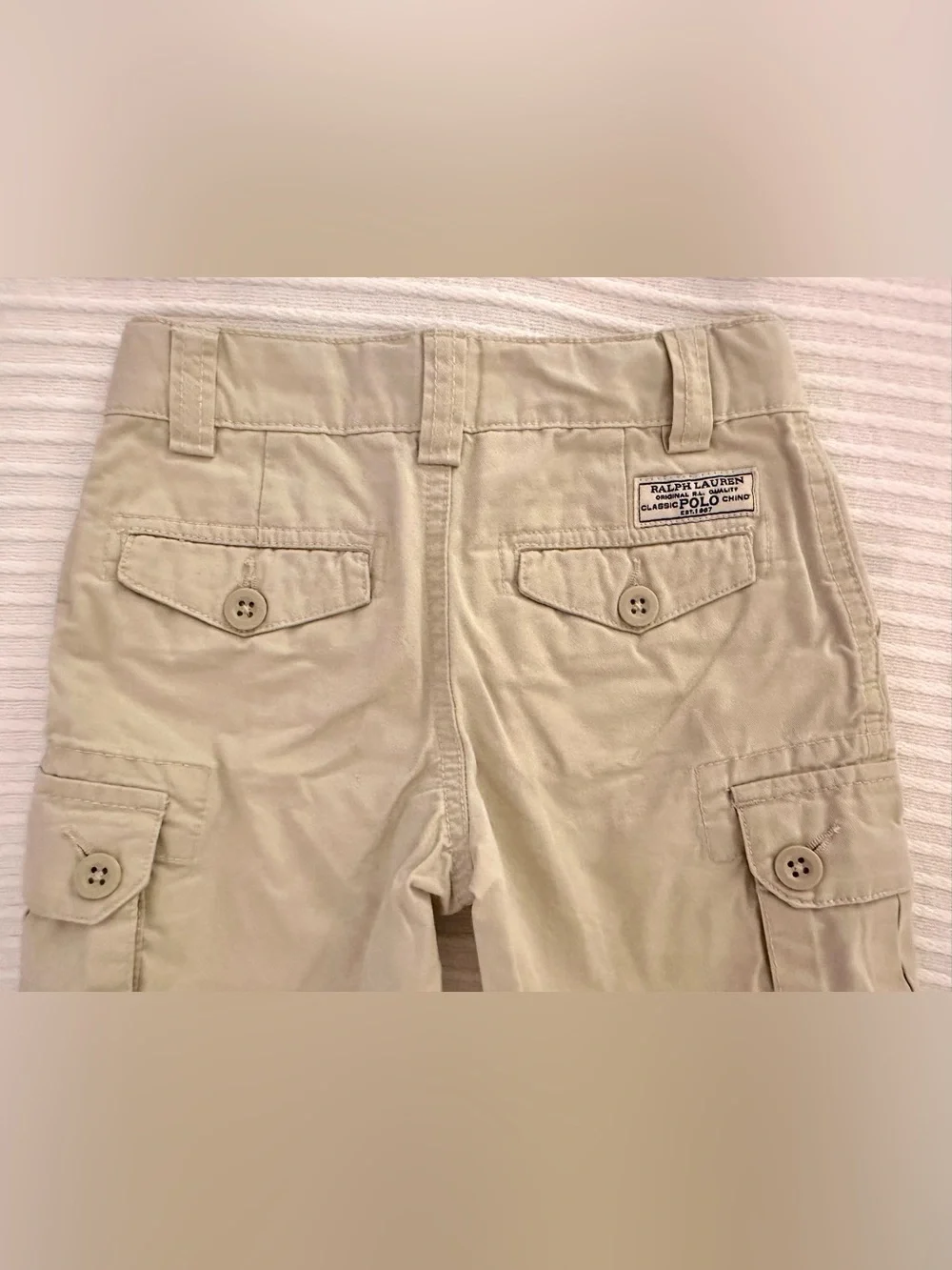 Polo by Ralph Lauren Kids Classic Cargo Shorts - Light Tan